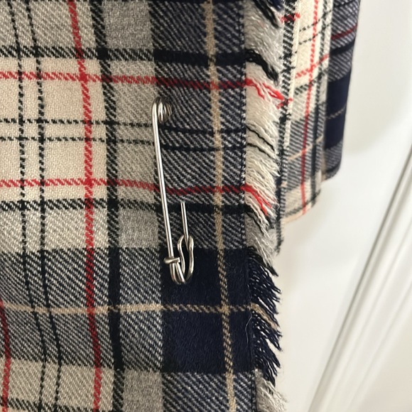 Laird-Portch of Scotland Wool Plaid Pleated Kilt Skirt M - Picture 2 of 12